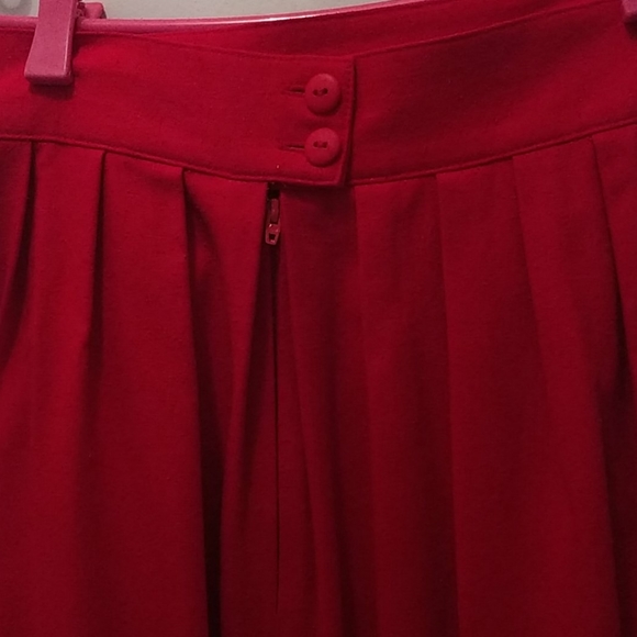 Vintage Orchid raw silk skirt size 7 - Picture 2 of 4